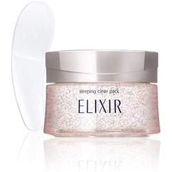 SHISEIDO Elixir White Sleeping Clear Pack ночная осветляющая гелевая маска 105 грамм