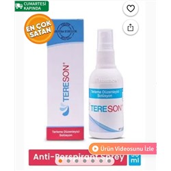 Tereson El,ayak, Koltuk Altı Terleme Önleyici