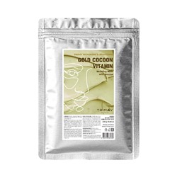 Gold Cocoon & Vitamin Modeling Mask with Jasmine, Альгинатная маска с коконом золотого шелкопряда, витаминами и частицами жасмина