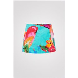 Minifalda tropical