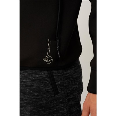 Sudadera con capucha Negro
