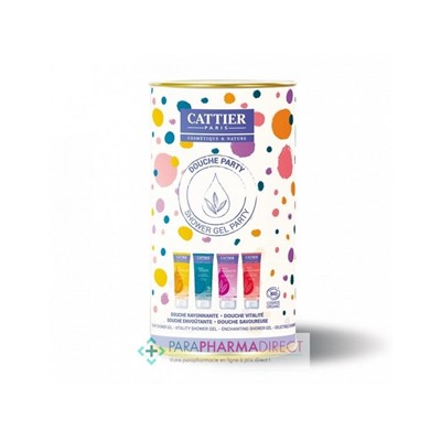 Cattier Douche Party BIO 4x40ml