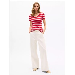 V-Neck Stripe Favorite T-Shirt