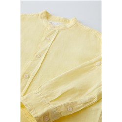 LINEN-BLEND SHIRT