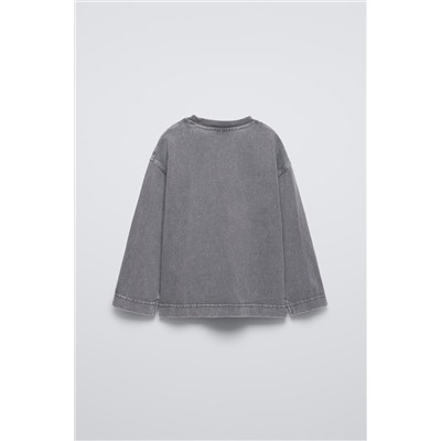FADED-EFFECT T-SHIRT