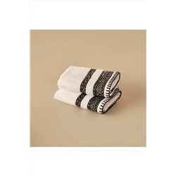 Bella Maison Siyah %100 Pamuk Melange 2'li El Havlusu Siyah (30x30 cm) 6004EHAV0064