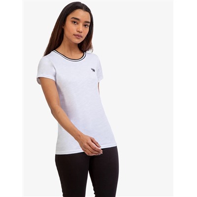 RINGER NECK TRIM T-SHIRT