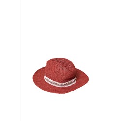 Sombrero panamá Ally Marrón