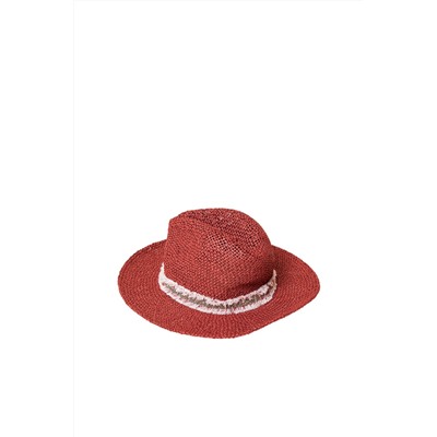 Sombrero panamá Ally Marrón