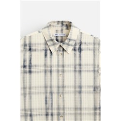 CAMISA LAVADA CUADROS