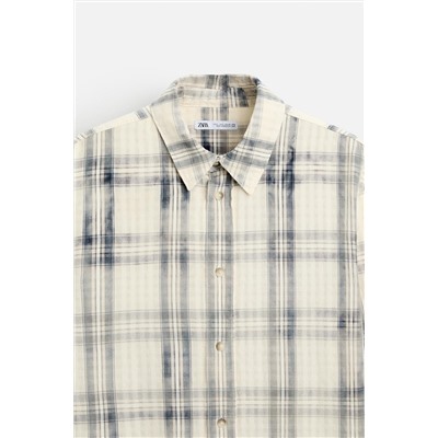 CAMISA LAVADA CUADROS