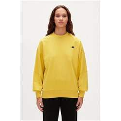 Bad Bear Phoebe Crewneck Cider Sarı Kadın Sweatshirt 22.04.12.003-C119