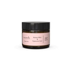 NEEMLI NATURALS Multani Mitti and Hyaluronic Acid Clay Mask Очищающая и увлажняющая глиняная маска для лица с гиалуроновой кислотой 60г