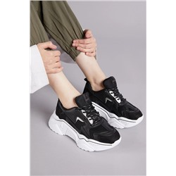 Tonny Black Siyah Beyaz Kadın Sneaker DNZ-1