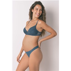 Sujetador 'maternity' NATURAL encaje azul