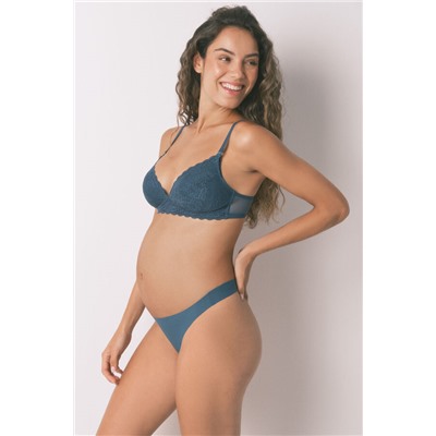 Sujetador 'maternity' NATURAL encaje azul