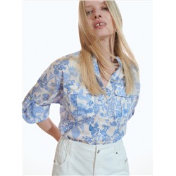 Bluse Aus Baumwolle
