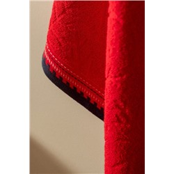 Perle %100 Pamuk Banyo Havlusu - Kırmızı