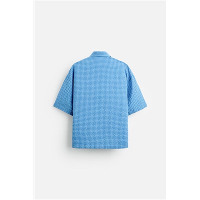 CAMISA CUADROS TEXTURA