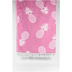 AQUATOLIA, ANANAS Peştemal - %100 Pamuk- 100x180- Peştemal- Plaj Havlusu- ANANAS Desen