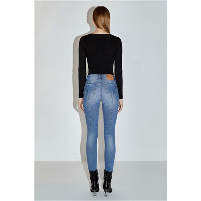 Vaquero skinny Azul