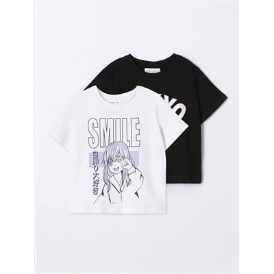 PACK OF 2 PRINTED T-SHIRTS