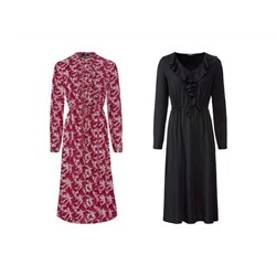 ESMARA® Damen Kleid, in modischer Midi-Länge