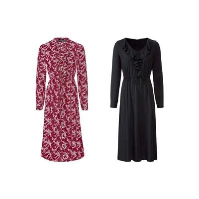 ESMARA® Damen Kleid, in modischer Midi-Länge