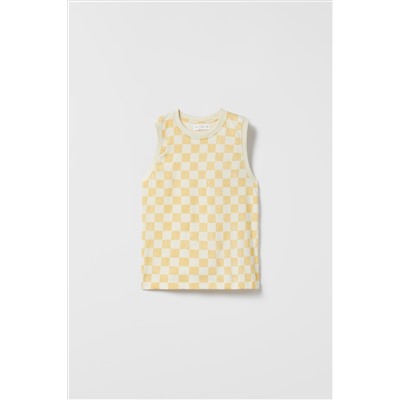 CAMISETA CUADRO DAMERO