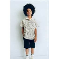 LEAF PRINT SHIRT