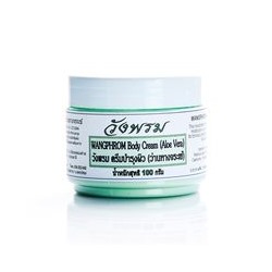 Крем для тела с алоэ вера Wang prom herb 100 г / Wang prom herb body cream aloe vera 100 gr