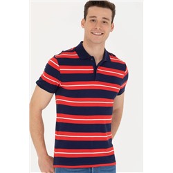Erkek Lacivert Polo Yaka Tişört