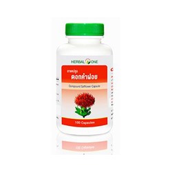 БАД "Сафлор" Herbal One 100 капсул / Herbal One Safflower 100 caps