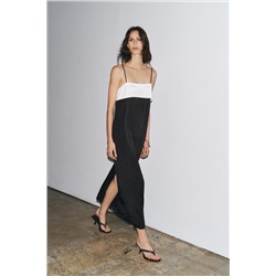 ZW COLLECTION MINIMAL SATIN DRESS