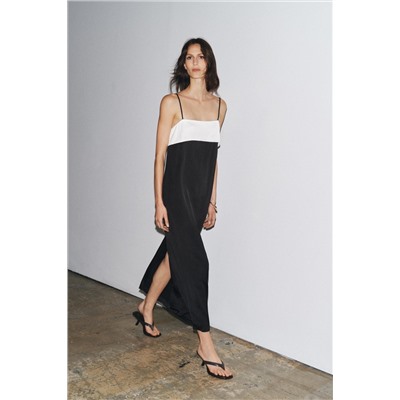 ZW COLLECTION MINIMAL SATIN DRESS