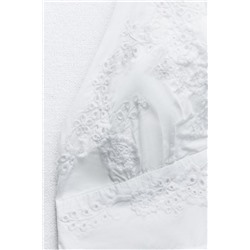 POCAS UNIDADES VESTIDO POPELÍN BORDADOS