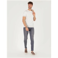 Ekru Slim Fit Kazak