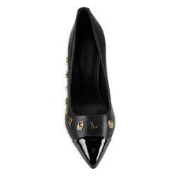 Glora Logo Cap Toe Pumps