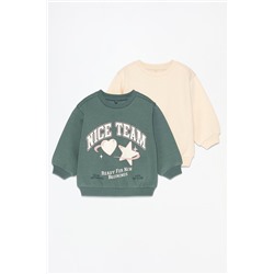 Pack 2 sudaderas combinadas