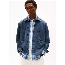 Garment-Dyed Denim Chore Jacket