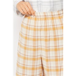 Pantalón Mostaza y blanco