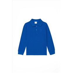Erkek Çocuk Saks Basic Sweatshirt