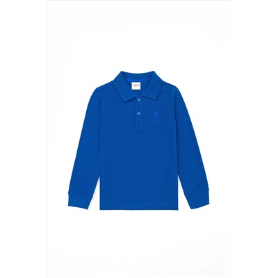Erkek Çocuk Saks Basic Sweatshirt