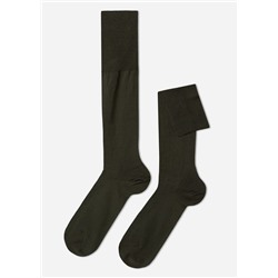 Lange Herrensocken mit Fil d‘Ecosse