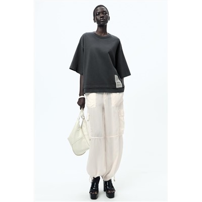 LABEL COTTON T-SHIRT