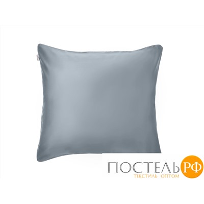113310102-сгL04 Наволочка Satin Luxe 70х70 Дымчато-синий