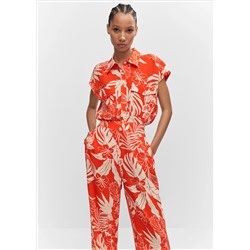 Camisa fluida oversize
