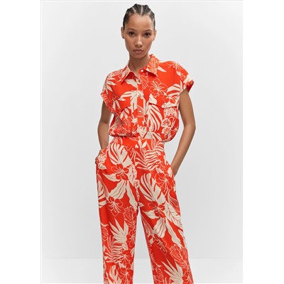 Camisa fluida oversize