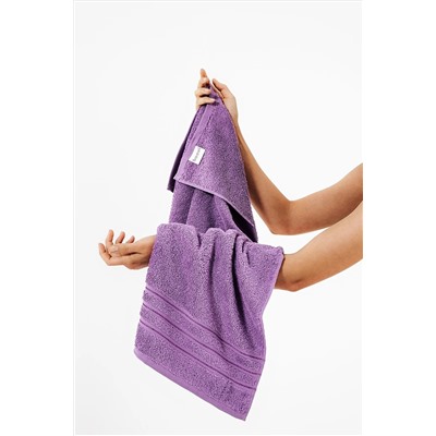 BOOVI Vense Roxo - 4 Ad. 50 X 90 Cm. %100 Saf Pamuk, Kaliteli Havlu Seti. El | Yüz | Banyo | Lüks Havlu H000042-1