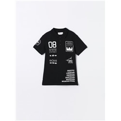 PRINTED POLO SHIRT